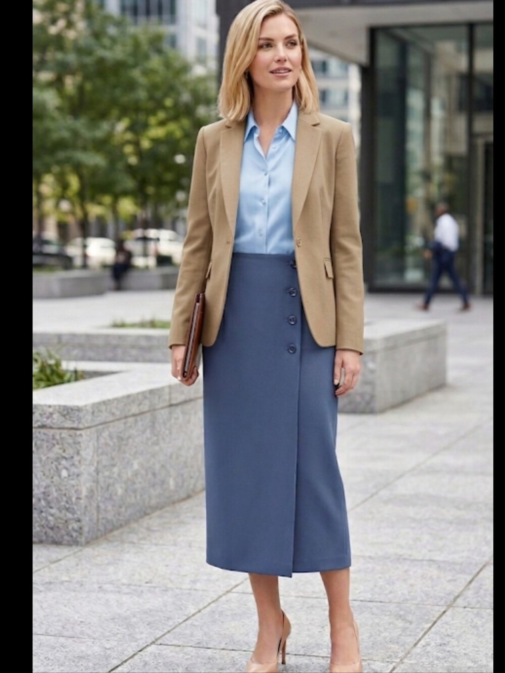 D5022 LORD AND TAYLOR MAXI SKIRT